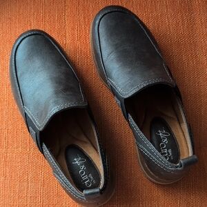 Women's Euro Soft Lylea Wedge Loafers In Black, Slip-ons. Size 7 M